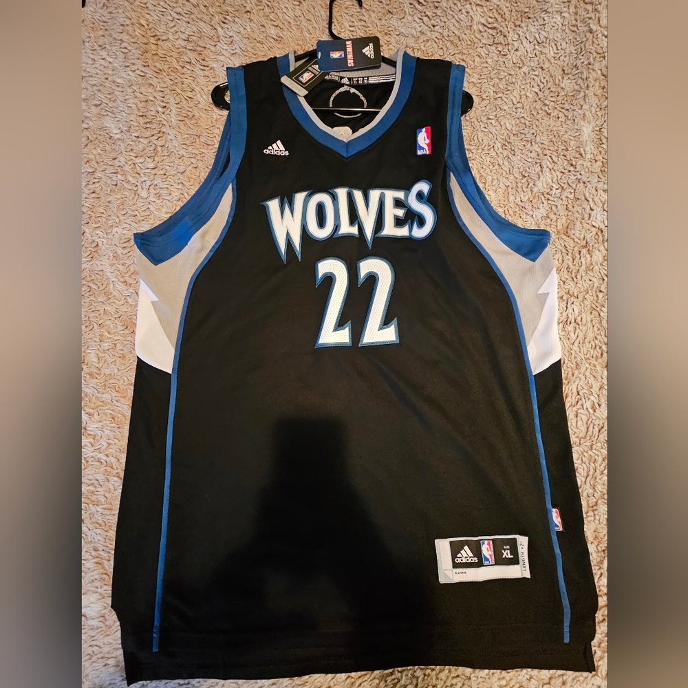 Adidas Basketball Jersey - Minnesota Timberwolves- NEW WITH TAGS - Andrew Wiggin